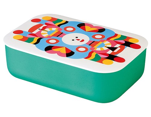 bioloco Lunchbox Classic - have a nice day 12x17x5cm, mit Abtrennung