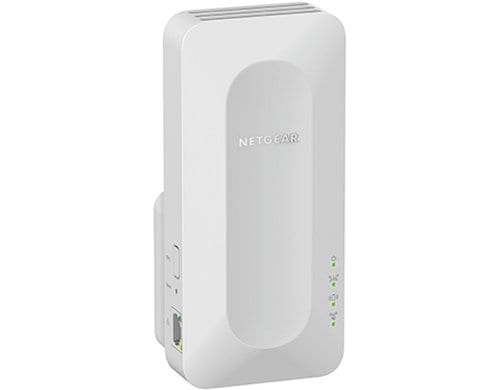 Netgear EAX17: AX3000 WLAN 6 Mesh Extender 4-Stream WiFi 6 Mesh Extender, weiss