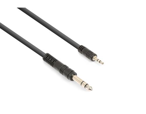 Vonyx CX330-1 Audiokabel 3.5 Klinke - 6.3 Klinke, 1.5m