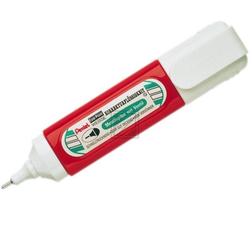 Pentel Korrekturstift Fine Pen Spitze extrafein, Inhalt 12 ml