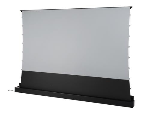 Celexon, UST Plus 110 Bodenleinwand schwarz, elektr. Boden Hochkontrastleinwand