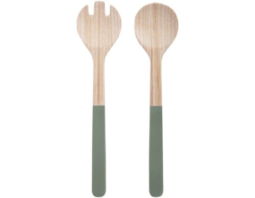 present time Salatbesteck Puro Bambus, Grün