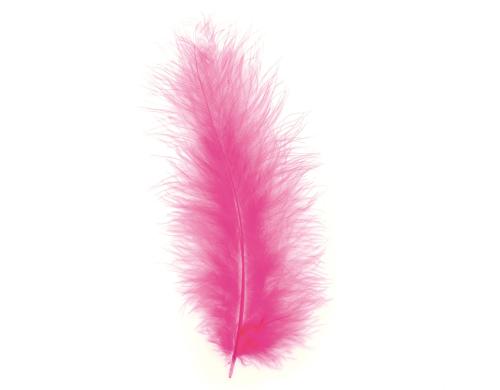 Glorex Marabu-Federn pink 2g, ca 15 Stück