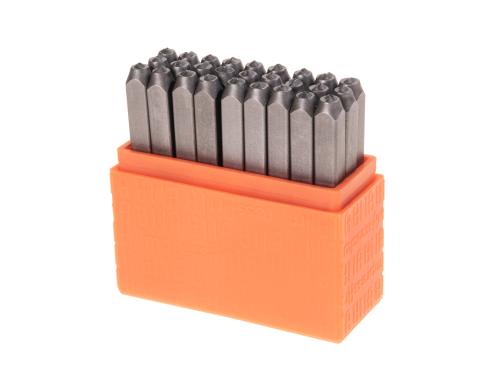 Impress Art Prägestempel Set Kleinbuchstaben 3 mm, Bridgette