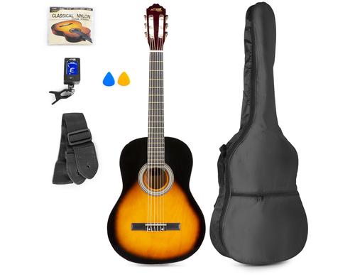 MAX SoloArt-PCK-SB Konzertgitarrenset, sunburst