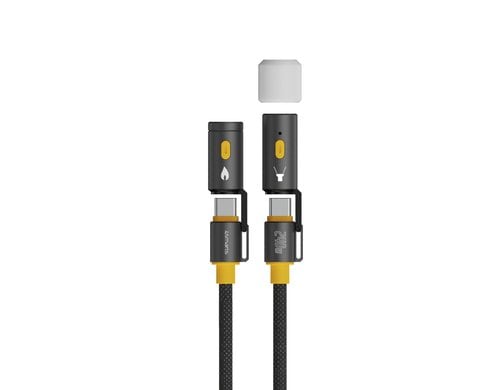 4smarts USB3.1 USB-C 3 in 1 Kabelset 240W, 1.5m, schwarz