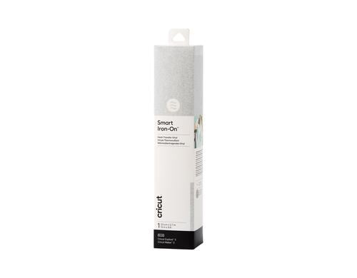 Cricut Aufbügelfolie Smart Glitter Silber 33 x 273 cm, Maker 3/Explore Air 3