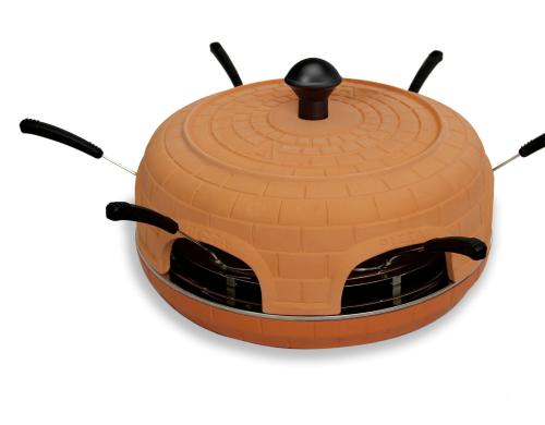 Ohmex Mini Pizza Ofen für 6 Personen, 1 Pizzaschneider