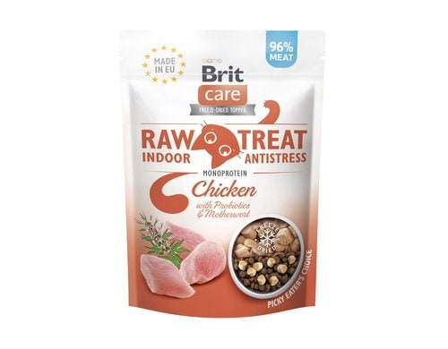 Brit Care Cat Raw Snack Indoor&Antistress 40g