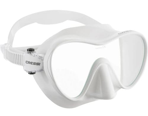 CRESSI F1 MASK SIL WHITE