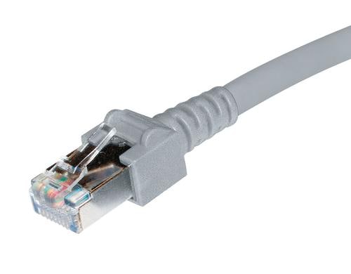 Dätwyler Patchkabel: S/UTP, 15m, grau Cat.5e