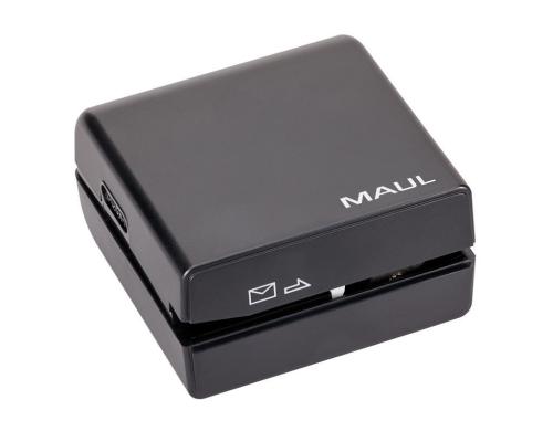 Maul elektrischer Brieföffner schwarz