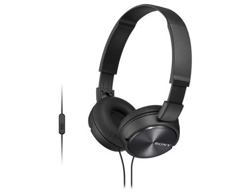 Sony MDR-ZX310APB, aufliegender Kopfhörer schwarz, geschlossen, faltbar