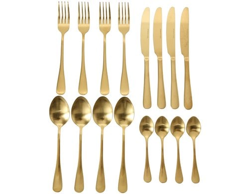 Boltze Besteckset Landlord 16-teilig, Gold