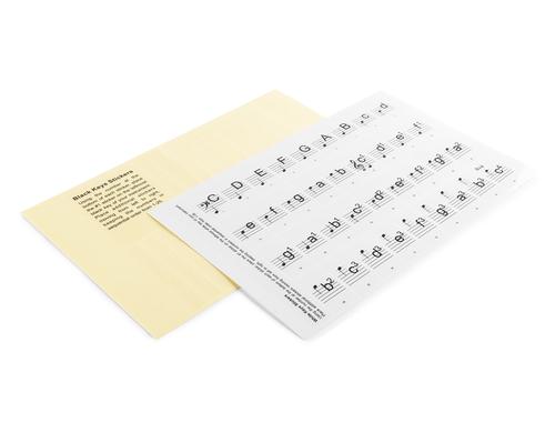 MAX KB-KEY Noten Sticker für Keyboards u. E-Pianos