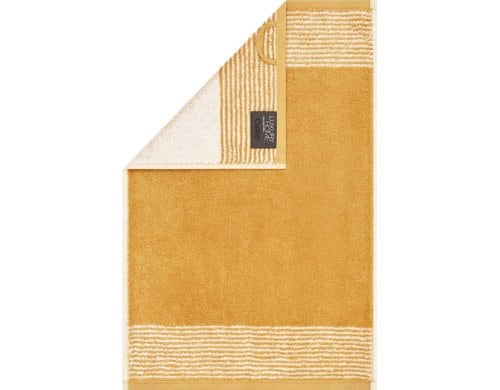 Cawö Duschtuch Two-Tone gold , 80 x 150