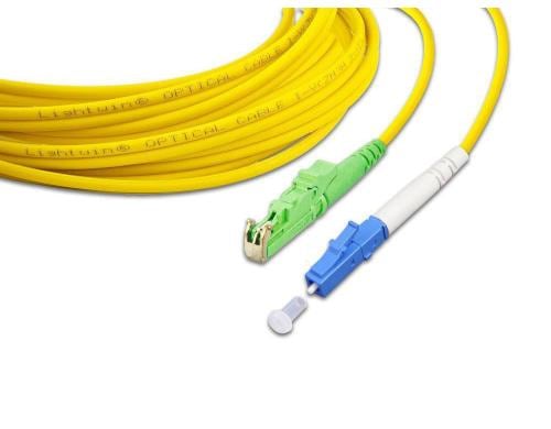 Lightwin LWL Simplex Patchkabel Singlemode 9/125µm, E2/APC-LC, 3.0m OS2