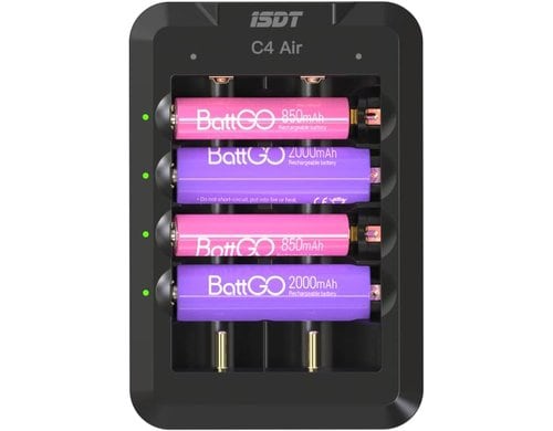 iSDT C4 Air Max 40W AAA,AA