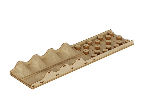 Absima Crawler Hindernis Piles & Waves 1:24/1:18 (200-teilig)