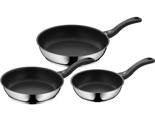 WMF Pfannen-Set Devil 3-teilig Edelstahl, PTFE-Beschichtung
