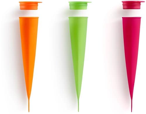 Lékué Glaceformen 3er Set Silikon, Bunt