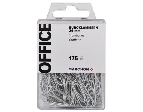 Office Büroklammern Metall 175 Stk.