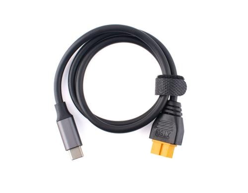 ToolKitRC SC100 USB-C zu XT60 Adapterkabel Ladegeräte mit USB-C Speisung verwenden