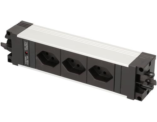 Bachmann Steckdoseneinheit STEP, 3xT13, 90°