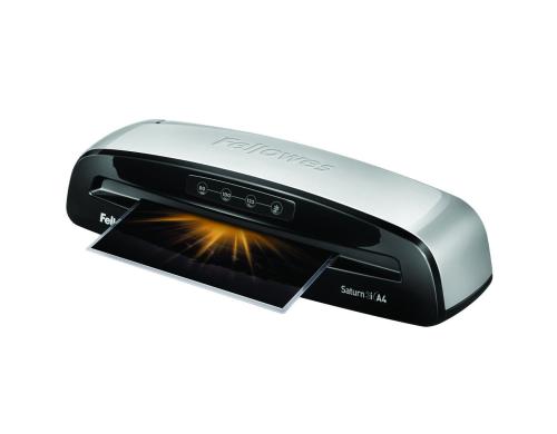 Fellowes Laminiergerät Saturn 3i, für A4 für 75-125 Mikron, inkl. Starterkit