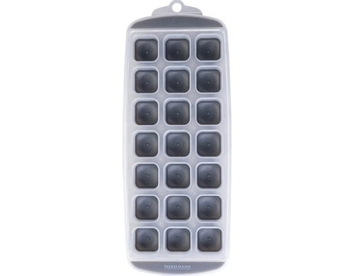 Fackelmann Eiswürfelform Grau 298x118x25mm, für 21 Stk. Eiswürfel