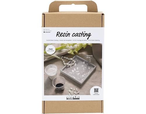 Creativ Company Bastelset Hargiessen Risin Tablett