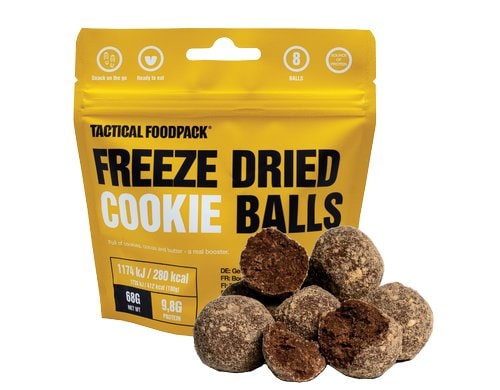 TFP Gefriergetrocknete Kekskugeln Netto-Gewicht: 68g, Zubereitet: 68g