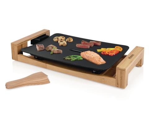 Koenig Tischgrill Bamboo 1600 Watt, 90 °C  215 °C