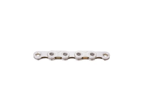 KMC Kette, X Flat, Waxed, 126 Glieder Velokette, silver