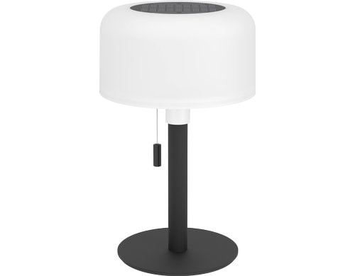 Eglo Tischleuchte MONTAPALMA Solar, weiss/schwarz