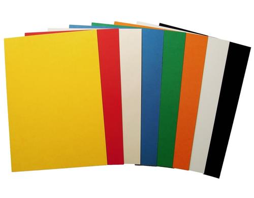 Büroline Einbanddeckel aus Pressspan 385 gm2,weiss, 100 Stück