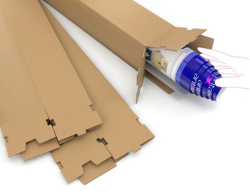 Antalis Versandhülle Selbstklebeverschluss BxTxL: 105x105x610 mm, 1 Stück