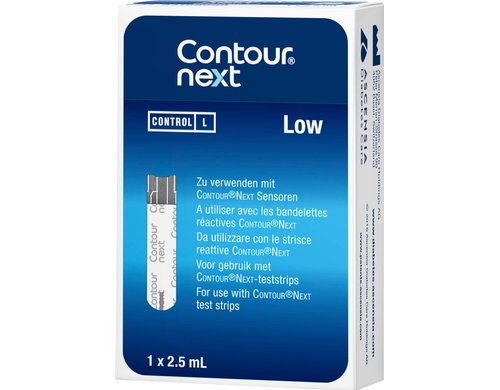 CONTOUR NEXT Kontroll-Lösung low 2.5 ml