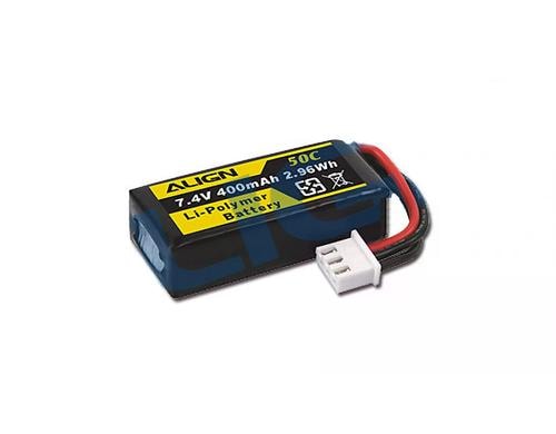 ALIGN LiPo-Akku 7.4V 400mAh 50C zu T-Rex T15