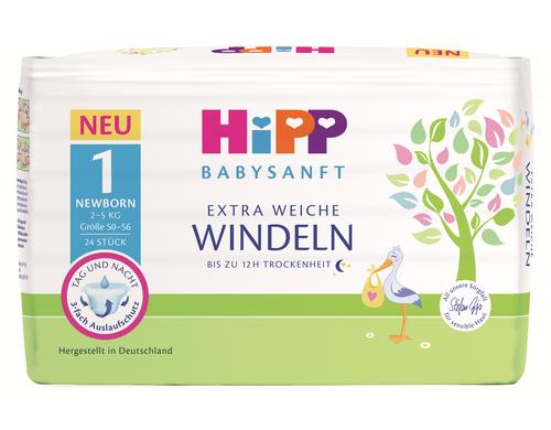 Hipp Babysanft Windeln Newborn 1 24 Stk.