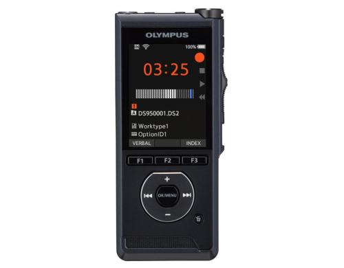 Olympus DS-9500 Digitales Diktiergerät mit Schiebeschalter