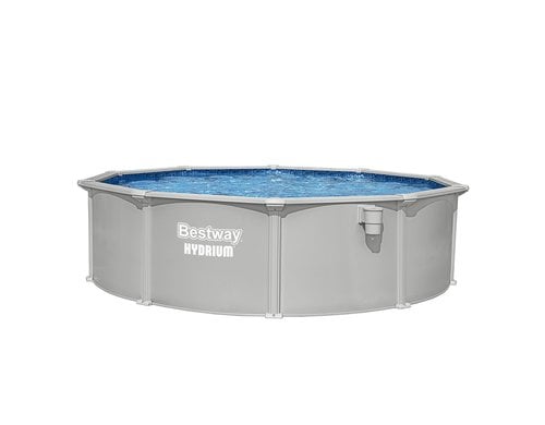 Hydrium Stahlwandpool Set 457 x 122 cm rund