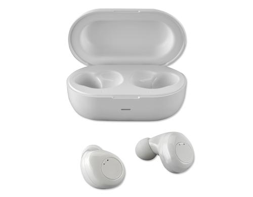 4smarts Eara Core, True Wireless In-Ear weiss, BT 5.0, bis 4h Akku, Mic