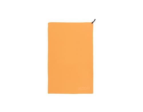 KOOR Badetuch orange M 55x90cm Pantone 714C, Silvadur