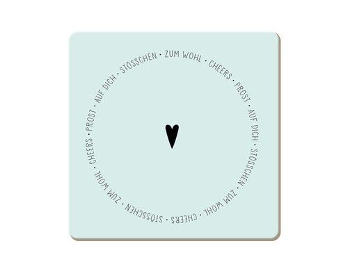 Grafik Werkstatt Korkuntersetzer Zum Wohl