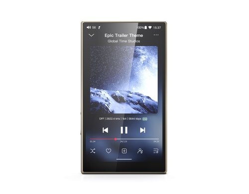 FiiO M21, High Resolution Music Player Titanium-Gold, WiFi, 64GB, BT, Android 13