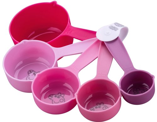 Dr. Oetker Peppa Pig Messlöffel Set 5tlg. Bunt