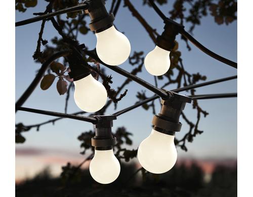 Schönenberger LED Lichterkette, 10m IP44/55, Warmweiss, 10 Leds, 1000cm