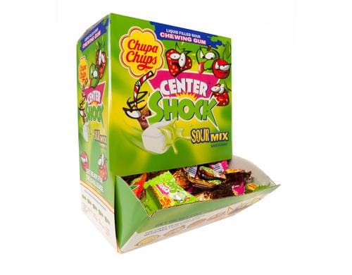 Chupa Chups Gum Center Shock sour 200 Stück