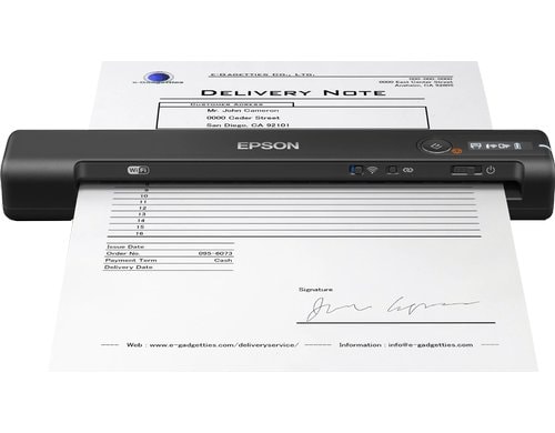 EPSON Workforce ES-60W scanner, 600x600dpi USB 2.0, DIN A4, A5, A6, B5, B6, Let. Legal